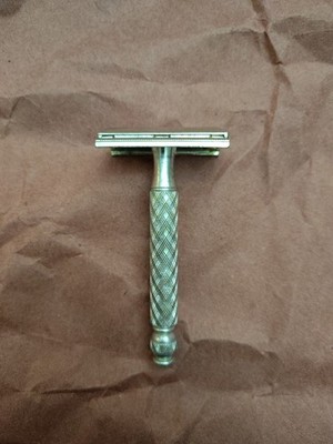 Vintage Gillette Ball End Tech Double Edge Safety Razor P2 1970
