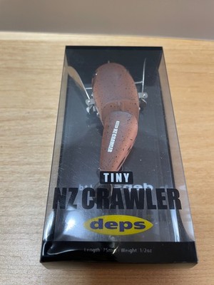 deps TINY NZ CRAWLER #15 Red Frog Topwater Surface bass fishing lure Unused