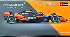 2024 f1 burago car 1/43 sets mclaren