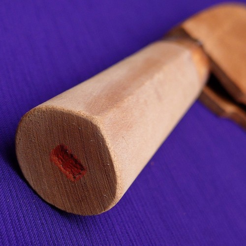 Couteau japonais Deba 155 mm Masamoto Kincharyu biseau unique couteau de cuisine Saya - Photo 10/10