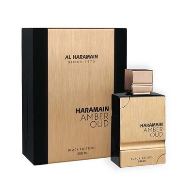 Amber Oud Black Edition by AL Haramain for Men 6.7oz Eau De Parfum Spray