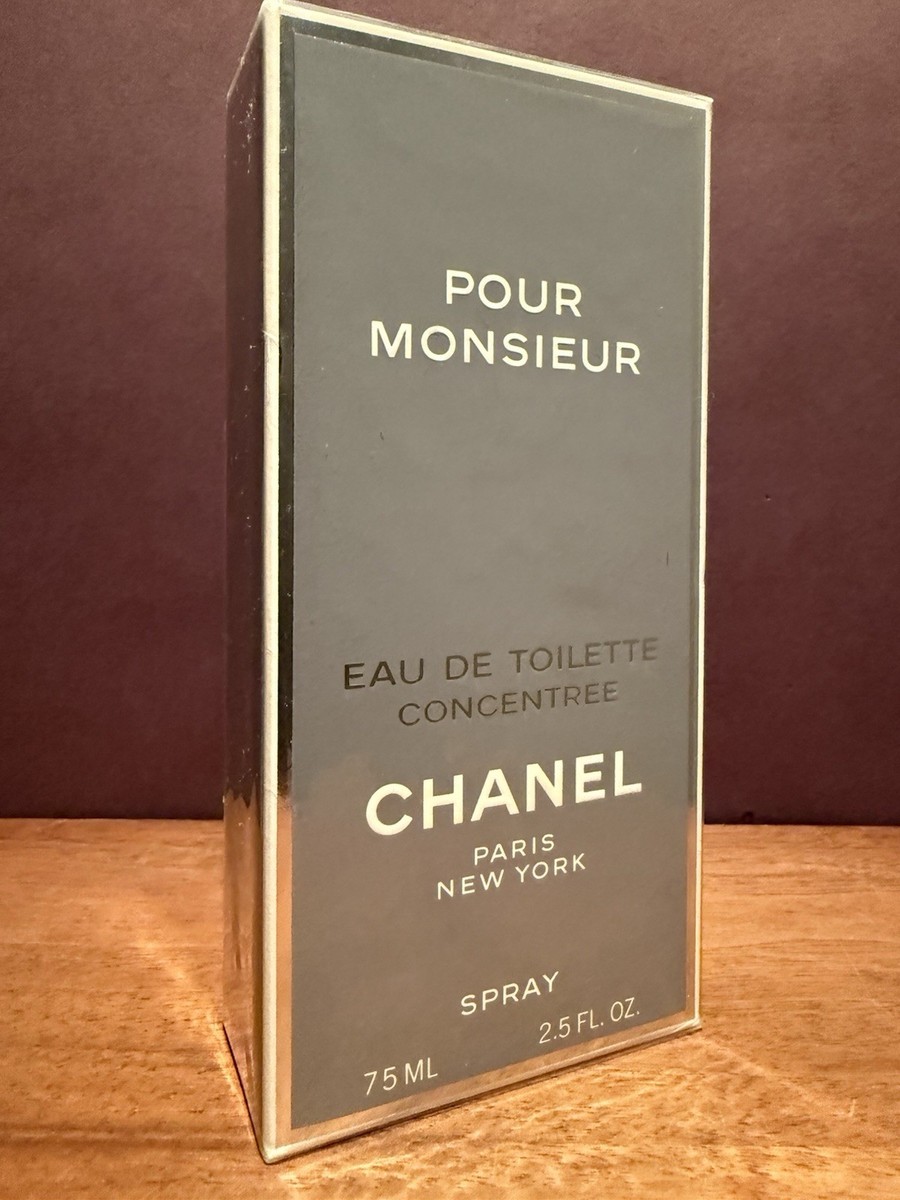 POUR MONSIEUR CHANEL Eau De Toilette Concentree Spray 75 ML /2.5