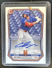 2026 Bowman Carson Benge Prospect Retail Auto Autograph #BPA-CBE Mets