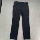 Madewell Jeans Men's 30x29 Black Midrise Stovepipe Slim Fit Denim Pants — photo 7