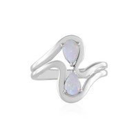 Cavill Opal Ring Damen Silber 925 Sterlingsilber 0,51Ct Tropfen Echtschmuck-