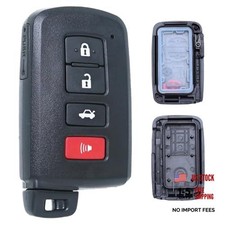 Key Fob Shell Case Compatible with Toyota Highlander Avalon Camry RAV4