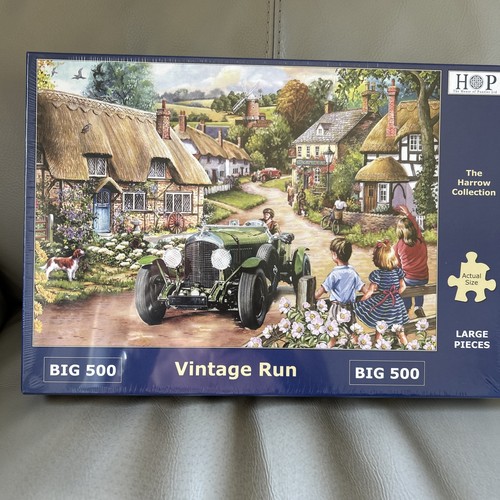 House of Puzzles Big 500 Deluxe Vintage Run' nuovo mai aperto, scena villaggio