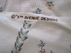 Vintage cotton fabric, 5th Ave Design, approx 10 yards — photo 3