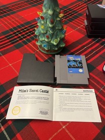 NES Milon&rsquo;s Secret Castle 1988, Tested Original Owner Cartridge/Sleeve/Manual