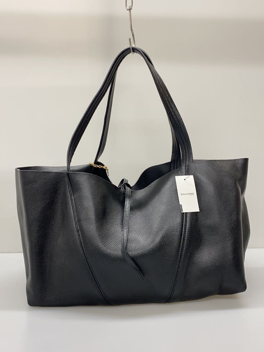 Chloe Tote Bag Leather BLK CH26SS814N84001 Used image 3