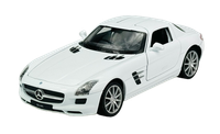 Welly MERCEDES-BENZ Sls Amg Weiss 1:24 Die Cast Metal Model Neu Im Kasten