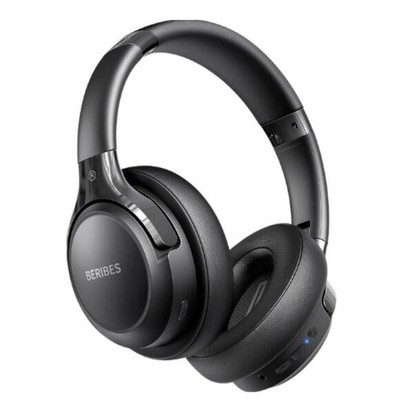 Bluetooth Headphones with Mic Over Ear   65H Playtime, 6 EQ Modes, HiFi Sound