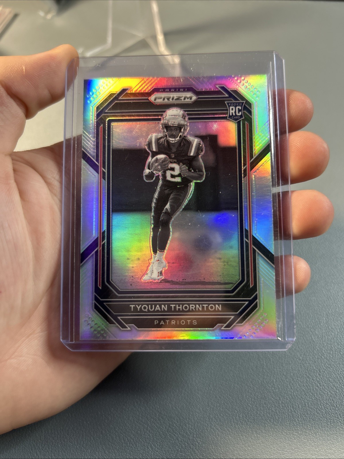 2022 Panini Prizm - Rookie Variation Tyquan Thornton #328 Silver Prizm (RC)