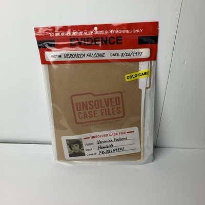 UNSOLVED CASE FILES VERONICA FALCONE COLD CASE MURDER MYSTERY GAME NEW & SEALED
