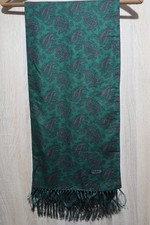 Tootal Scarf Vintage Mod Scooter paisley green
