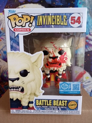 Funko Pop! Invincible Battle Beast #54 CHASE with Protector