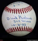 Phil Niekro Signed Inscribed "300 Wins" Rawlings OAL Baseball AUTO JSA COA