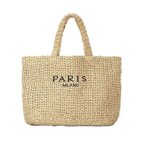 Large Straw Beach Bag for Women Summer Woven Shoulder Tote Bag Straw Purses a...