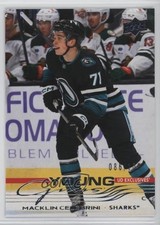 2025 Upper Deck Series 1 UD Exclusives Achievement /100 Macklin Celebrini #YGA-7