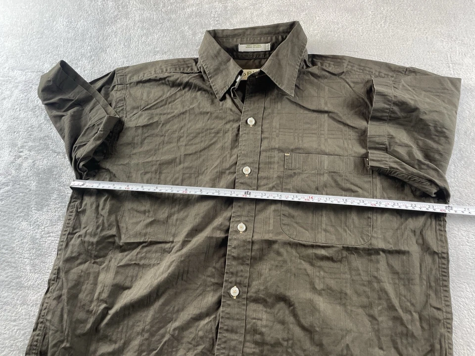 Vintage Orvis Shirt Mens Size Large XL Green Fly Fishing Top - Image 4 of 4