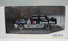 BMW M3 (E30)  Hekorsa 1:43 Diecast  Lease Plan #48  1987 WTC + Spa Champ MIB BIN