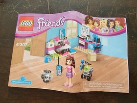 LEGO FRIENDS Olivia's Creative Lab 41307 Complete With Instructions No Box