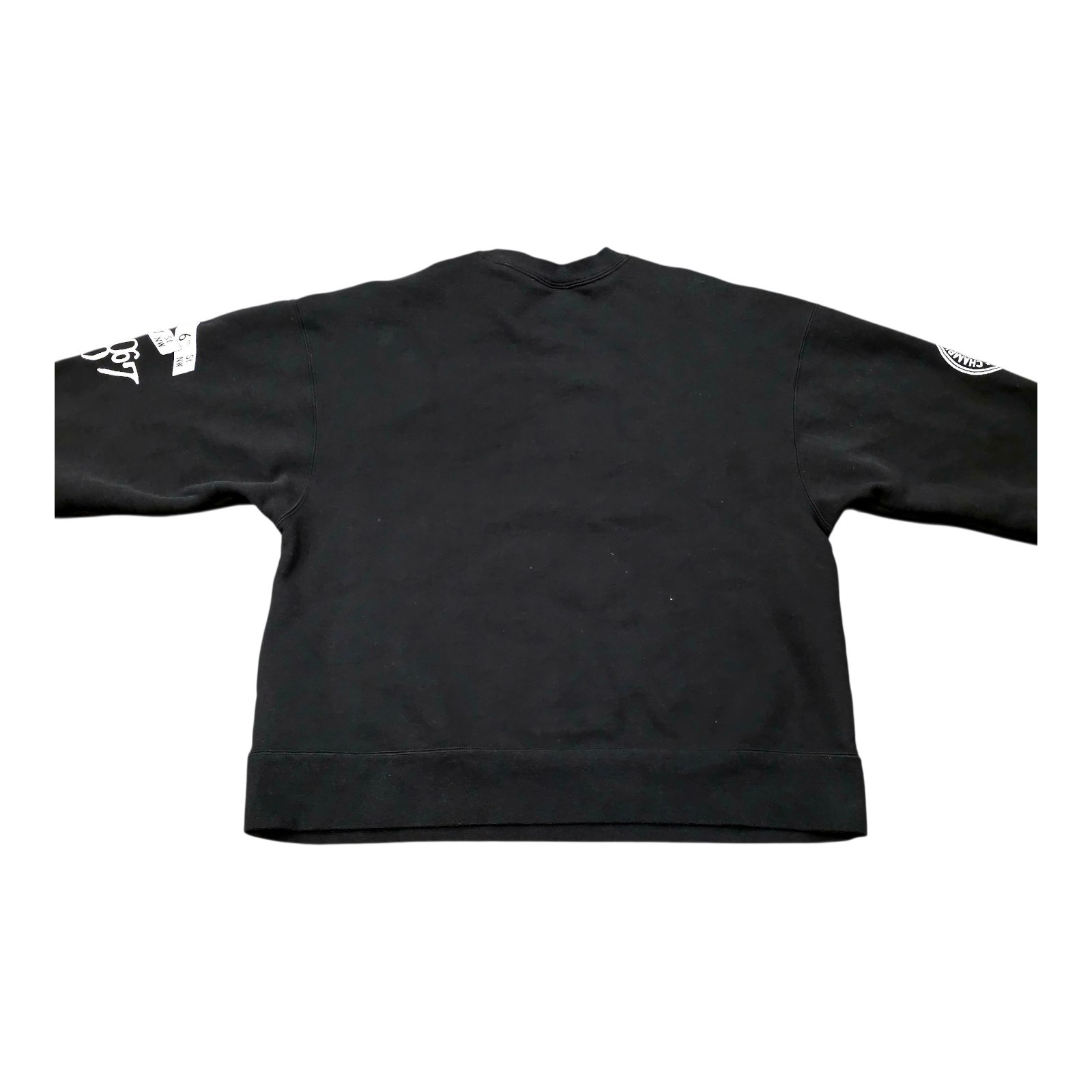 Women's Nike Jordan Howard Bisons HBCU Crewneck Sweatshirt Oversize Black Small thumbnail 2