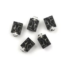 20PCS 3.5mm 1/8 Female Audio Jack Socket Headphone For PCB Panel Mount