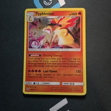 Typhlosion Holo Rare Holo SM - Lost Thunder 42/214 Pokémon TCG LP  on eBay