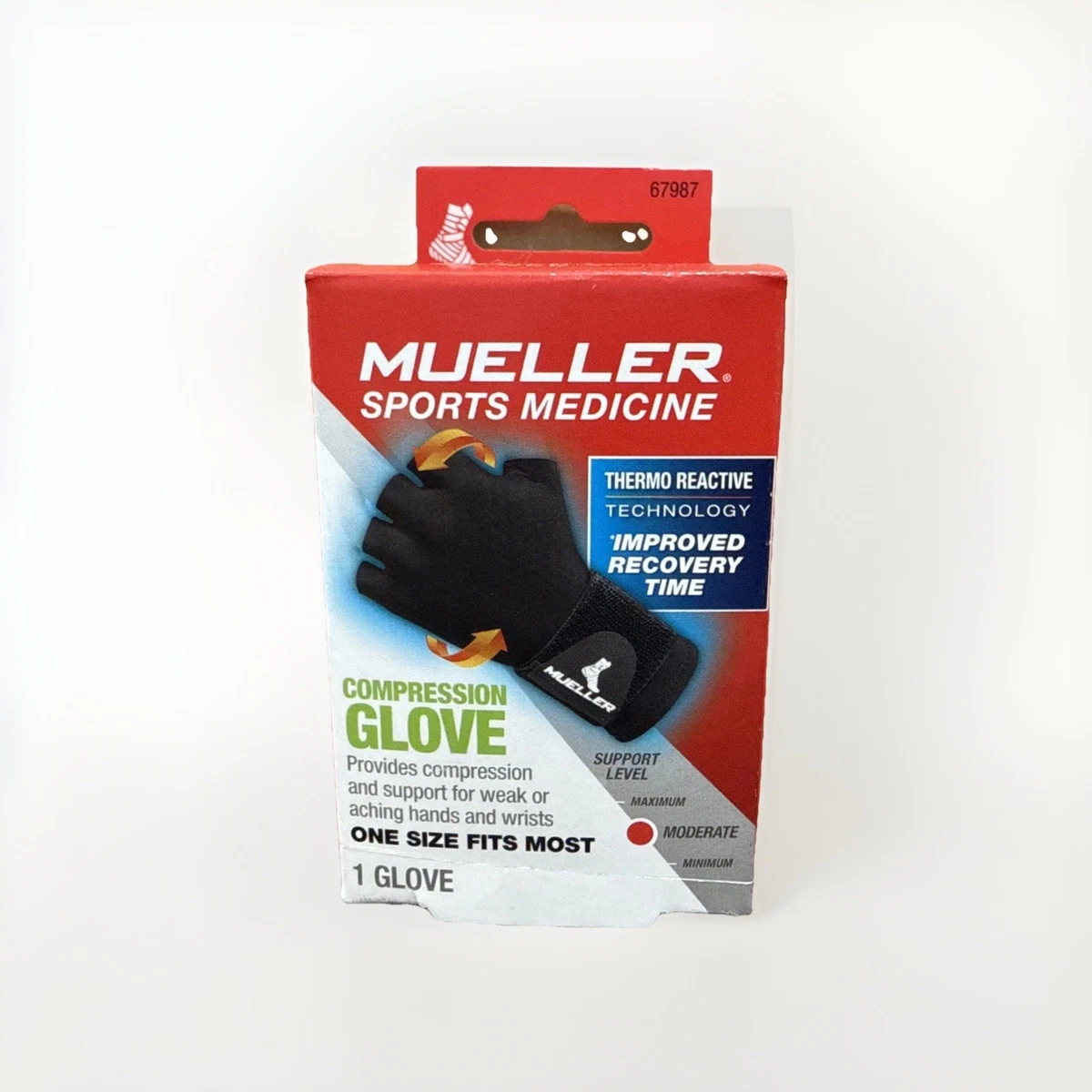 Guante Compresión Mueller Reversible Con Tecnología Termorea