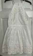 Women’s Altered State Sleeveless White Dress Size Medium 