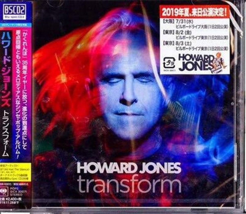 HOWARD JONES Transform with Bonus Tracks JAPAN Blu-spec CD 2019