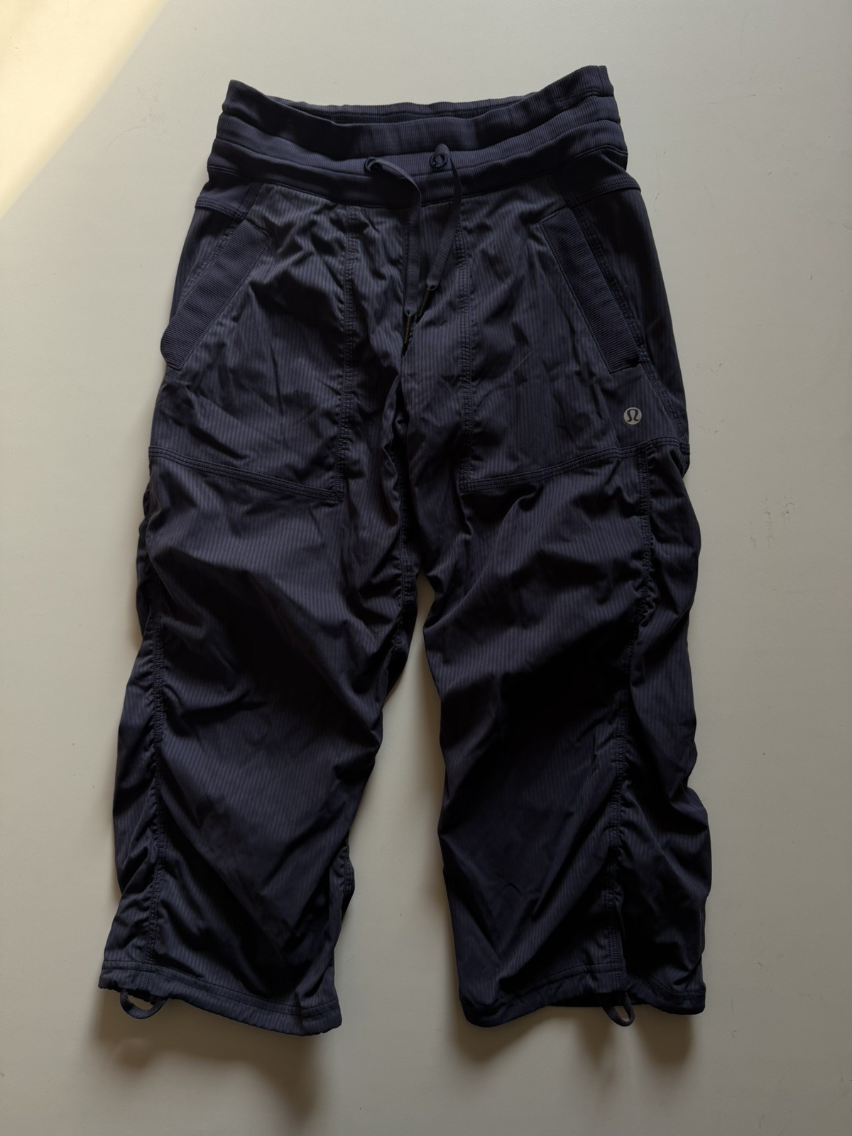 Lululemon Pants Womens size 2 Blue Dance Studio Cropped Ladies Activewear