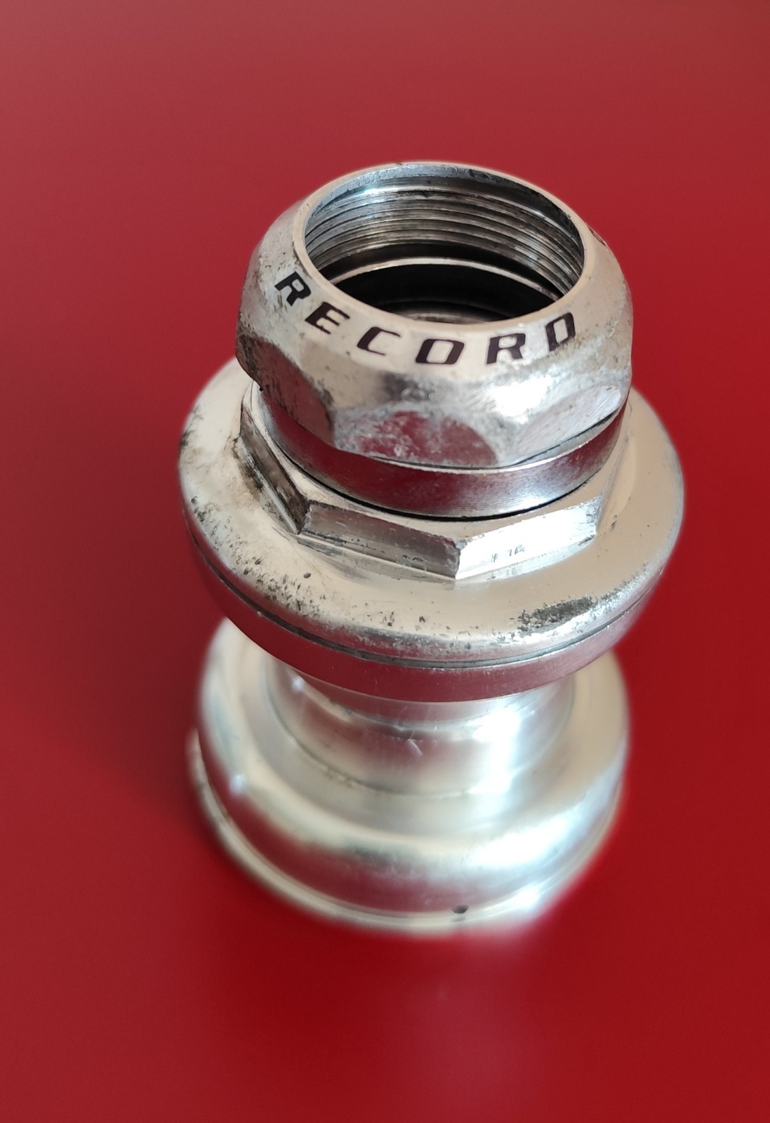 Campagnolo Record Serie Sterzo headset filettata 1" Argento per bici da corsa