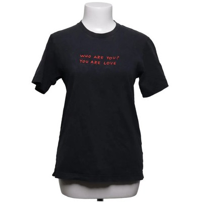 Uniqlo x SPRZ NY, T-shirt, Größe: S, Schwarz, Baumwolle, Print, Damen #jix