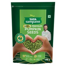 Tata Sampann Pumpkin Seeds 200g | Raw, Unroasted | Protein & Mineral Rich Snack 56.70 per gallon