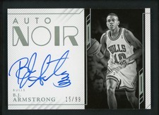 2022-23 B J ARMSTRONG 15/99 AUTO PANINI NOIR AUTOGRAPHS