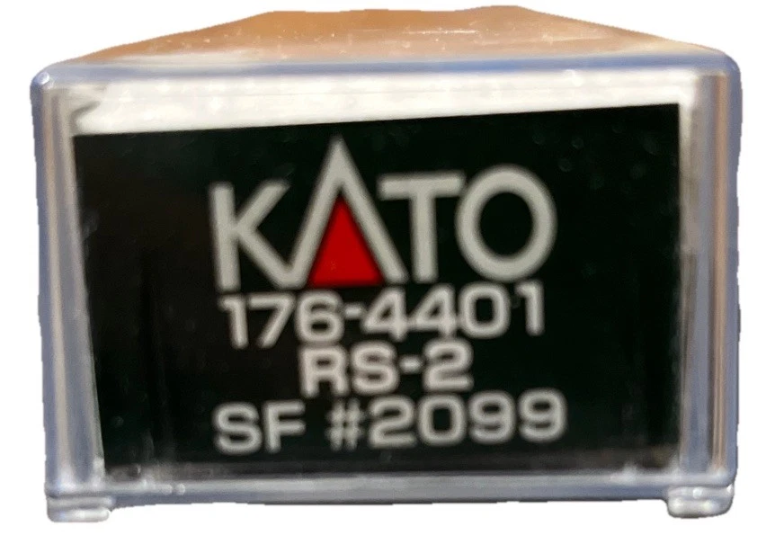 Kato N 176-4401 ATSF Santa Fe RS-2 #2099 NIB DCC Ready Free Shipping - Image 4 of 4