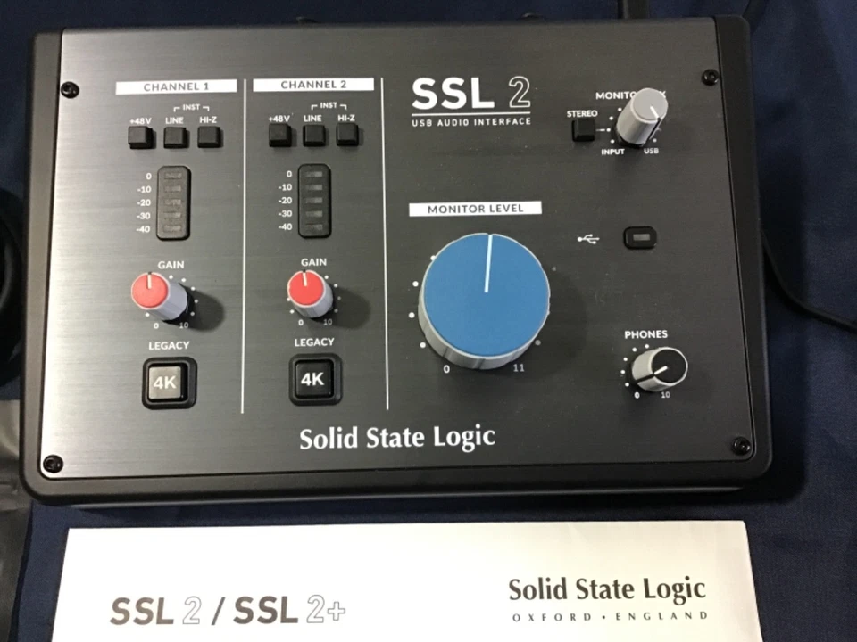 Solid State Logic SSL2 USB Audio Interface with extras Mint condition - Image 2 of 4
