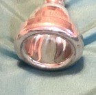 VINCENT BACH 11C TROMBONE Mouthpiece Small Shank Silver Plated — photo 8
