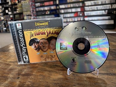 The Three Stooges PS1 ( Sony PlayStation 1) Complete CIB Authentic Tested