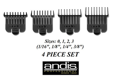 Andis T Blade ATTACHMENT Guide COMB SET*Fits PMT-2,D-4,D-5,GTO,SLII,RT-1,D5X/D6X