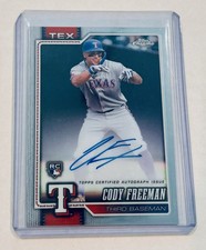 Cody Freeman Chrome 2026 Auto