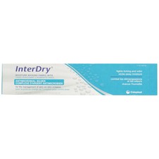 Coloplast InterDry Ag Textile Skin Care Dressing, Antimicrobial Silver Complex