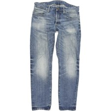 G-Star 3301  Herren Blau Tapered Regular  Jeans W32 L30 (82901)