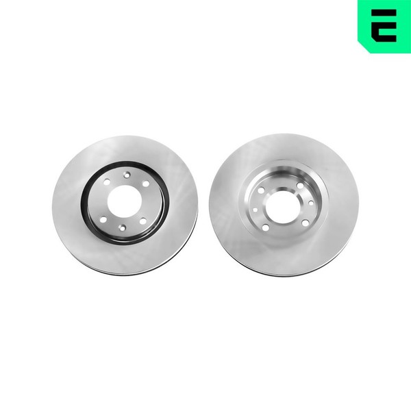 2X Bremsscheibe Optimal BS-6030HC FüR DS CitroËN Crossland P17 Opel Peugeot P2QO-image
