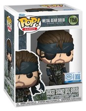 METAL GEAR SOLID 3 BIG BOSS SNAKE NAKED FIGURE N° 1159 FUNKO POP