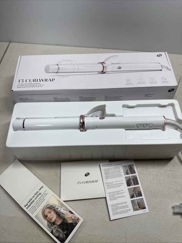 Ferro de ondulação rotativo automático T3 Curlwrap 1 1/4" 76680 - Imagem 2 de 4