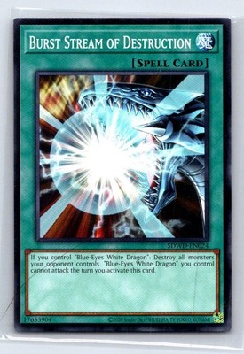 Burst Stream of Destruction Common Structure Deck: Blue-Eyes White Destiny SDWD-