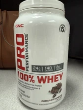 GNC Pro Performance 100% Whey Protein - Chocolate Supreme - 1.96 lbs - Exp 4/26